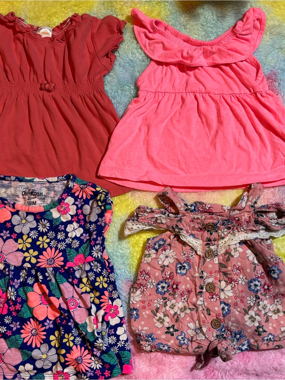 Girls bundle of summer tops